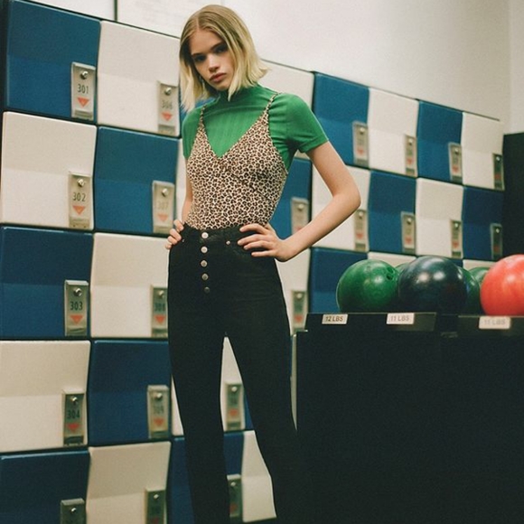 Urban outfitters mesh leopard tank top - Picture 5 of 5